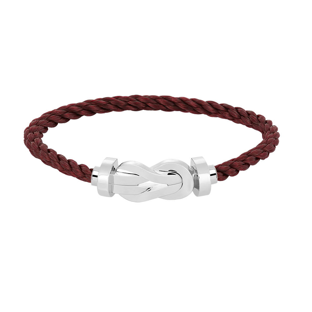 [Vellora-Opalyn]CHANCE LARGE 8 FIGURE BUCKLE NO DIAMOND BRACELET SILVER
