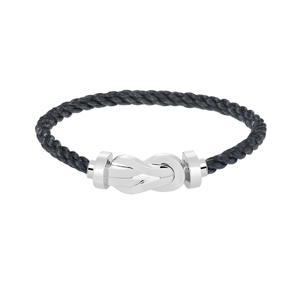 [Vellora-Opalyn]CHANCE LARGE 8 FIGURE BUCKLE NO DIAMOND BRACELET SILVER