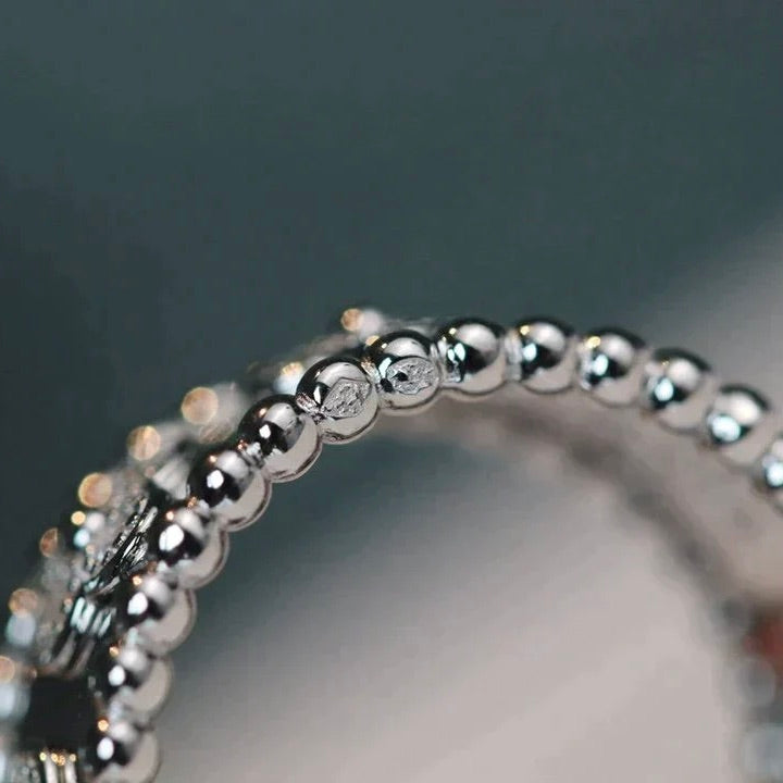 [Vellora-Opalyn]CLOVER KALEIDOSCOPE RING 10MM