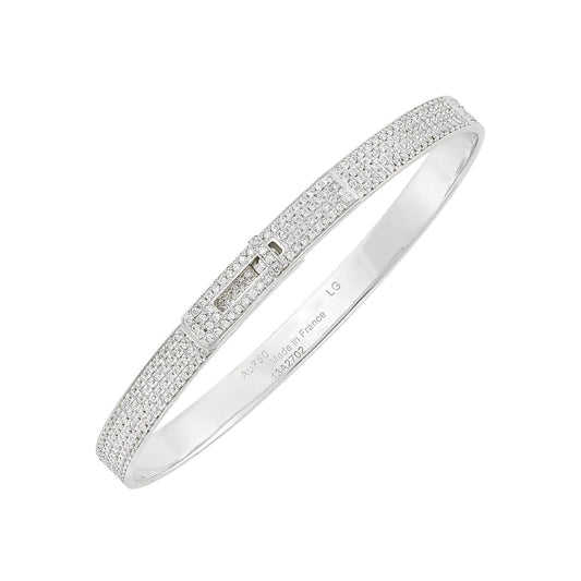 [Vellora-Opalyn]HM KELLY BRACELET IN SILVER AND FULL PAVE DIAMOND