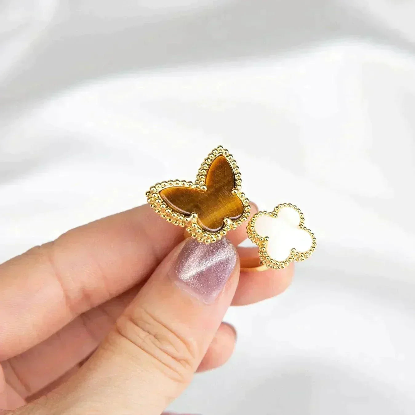 [Vellora-Opalyn]LUCKY BETWEEN THE FINGER RING