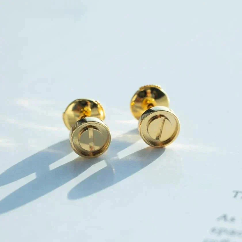 [Vellora-Opalyn]LOVE EARRINGS GOLD 10MM