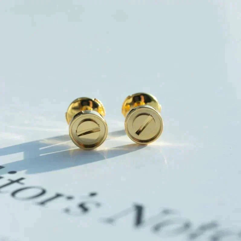 [Vellora-Opalyn]LOVE EARRINGS GOLD 10MM