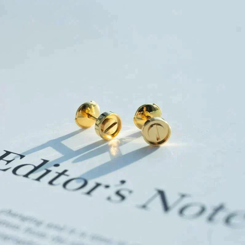 [Vellora-Opalyn]LOVE EARRINGS GOLD 10MM