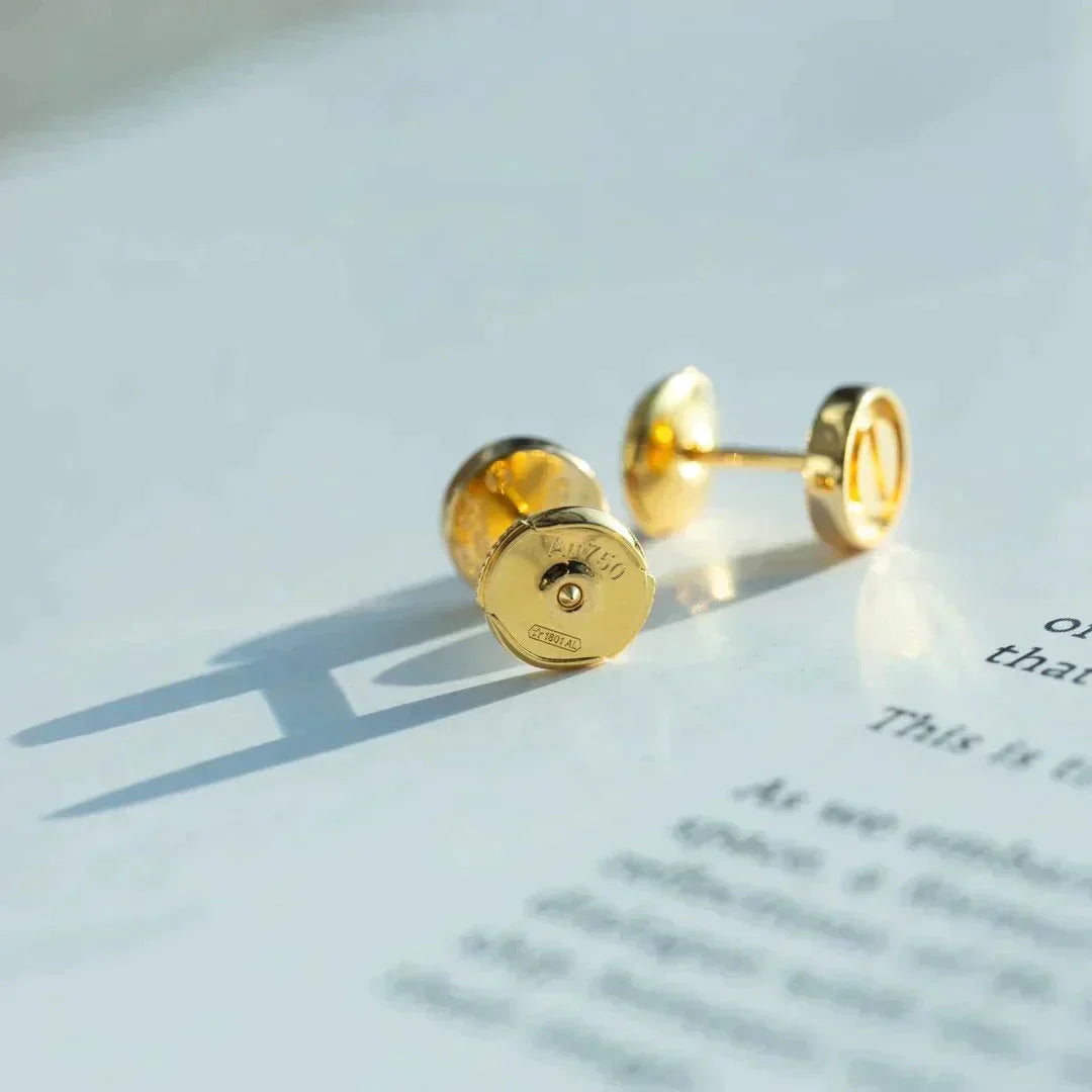 [Vellora-Opalyn]LOVE EARRINGS GOLD 10MM
