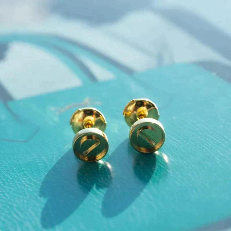 [Vellora-Opalyn]LOVE EARRINGS GOLD 10MM
