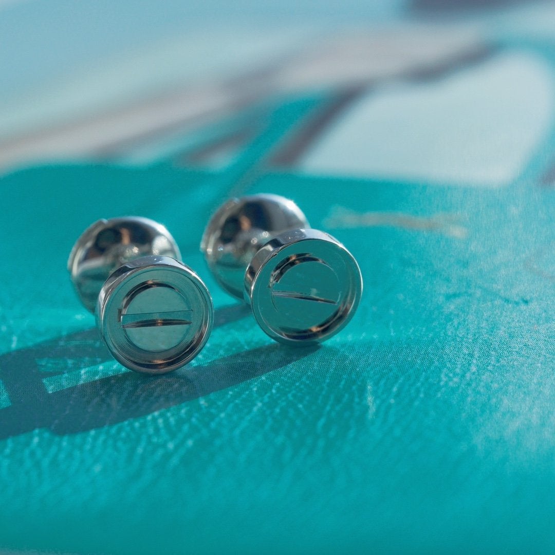 [Vellora-Opalyn]LOVE EARRINGS SILVER 10MM