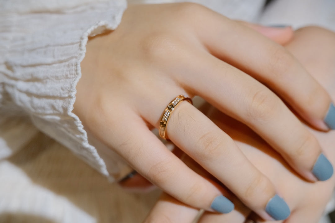 [Vellora-Opalyn]LOVE RING 2.65MM DIAMOND