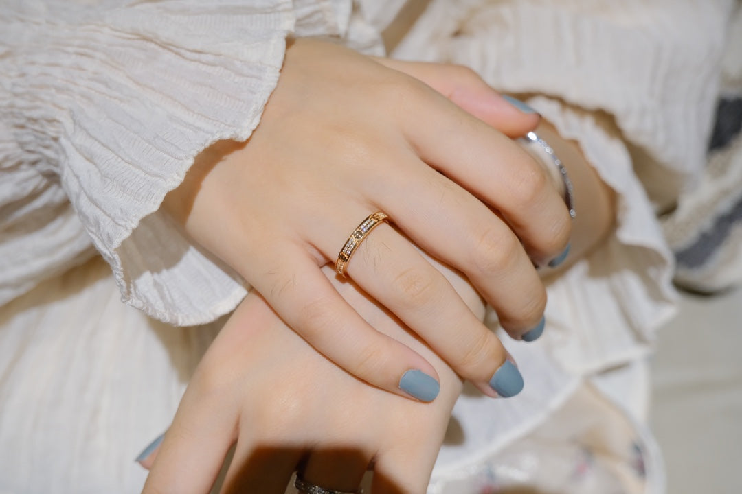 [Vellora-Opalyn]LOVE RING 2.65MM DIAMOND