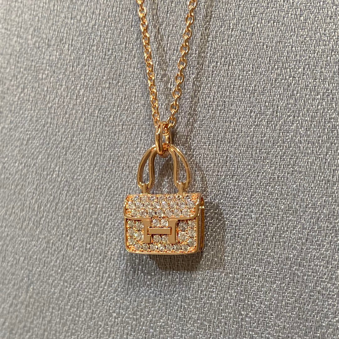 [Vellora-Opalyn]CONSTANCE PEDANT DIAMOND NECKLACE