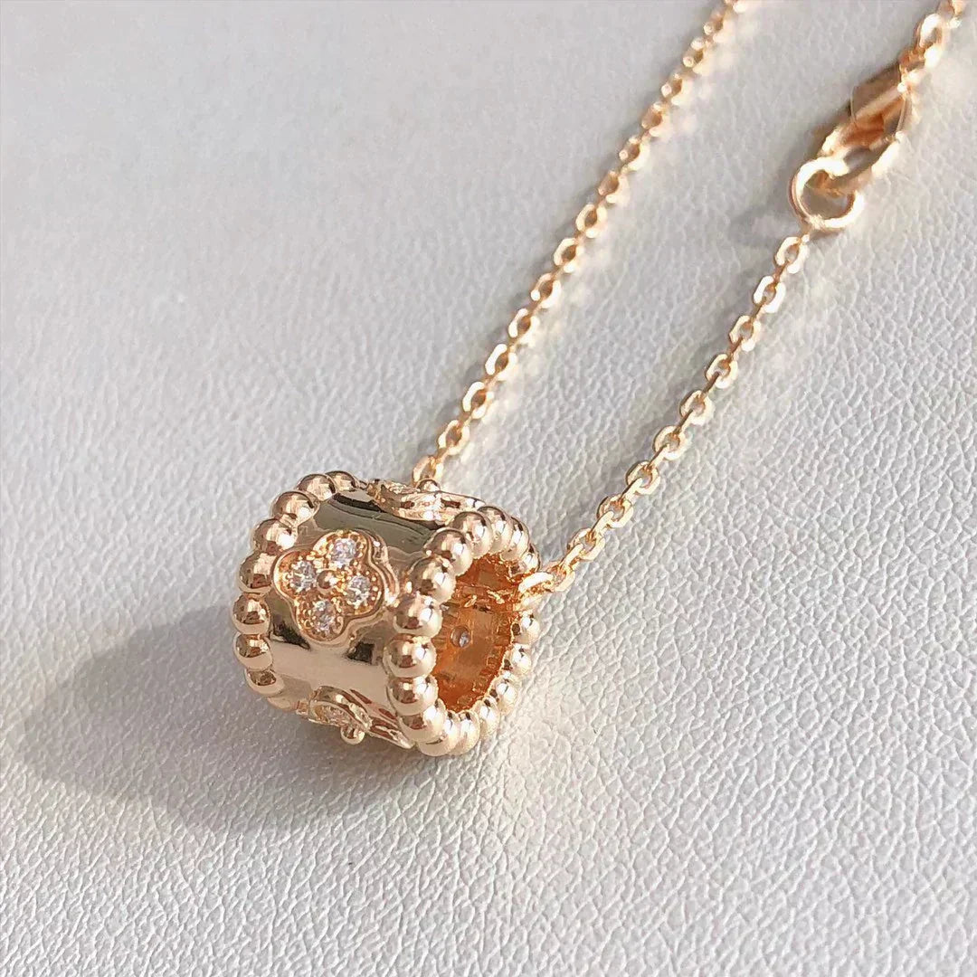 [Vellora-Opalyn]PERLEE PEDANT NECKLACE GOLD / ROSE GOLD