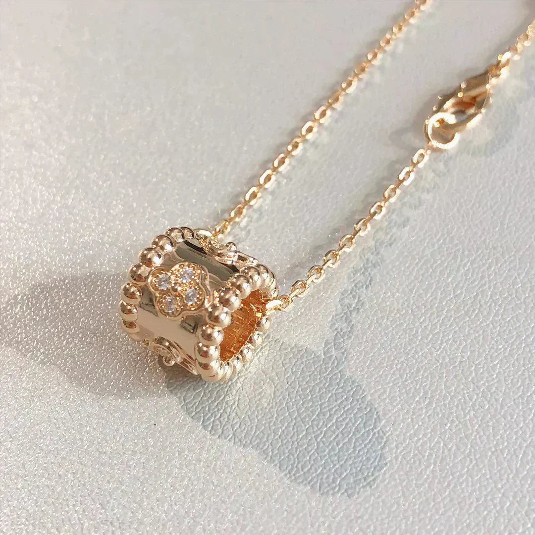 [Vellora-Opalyn]PERLEE PEDANT NECKLACE GOLD / ROSE GOLD