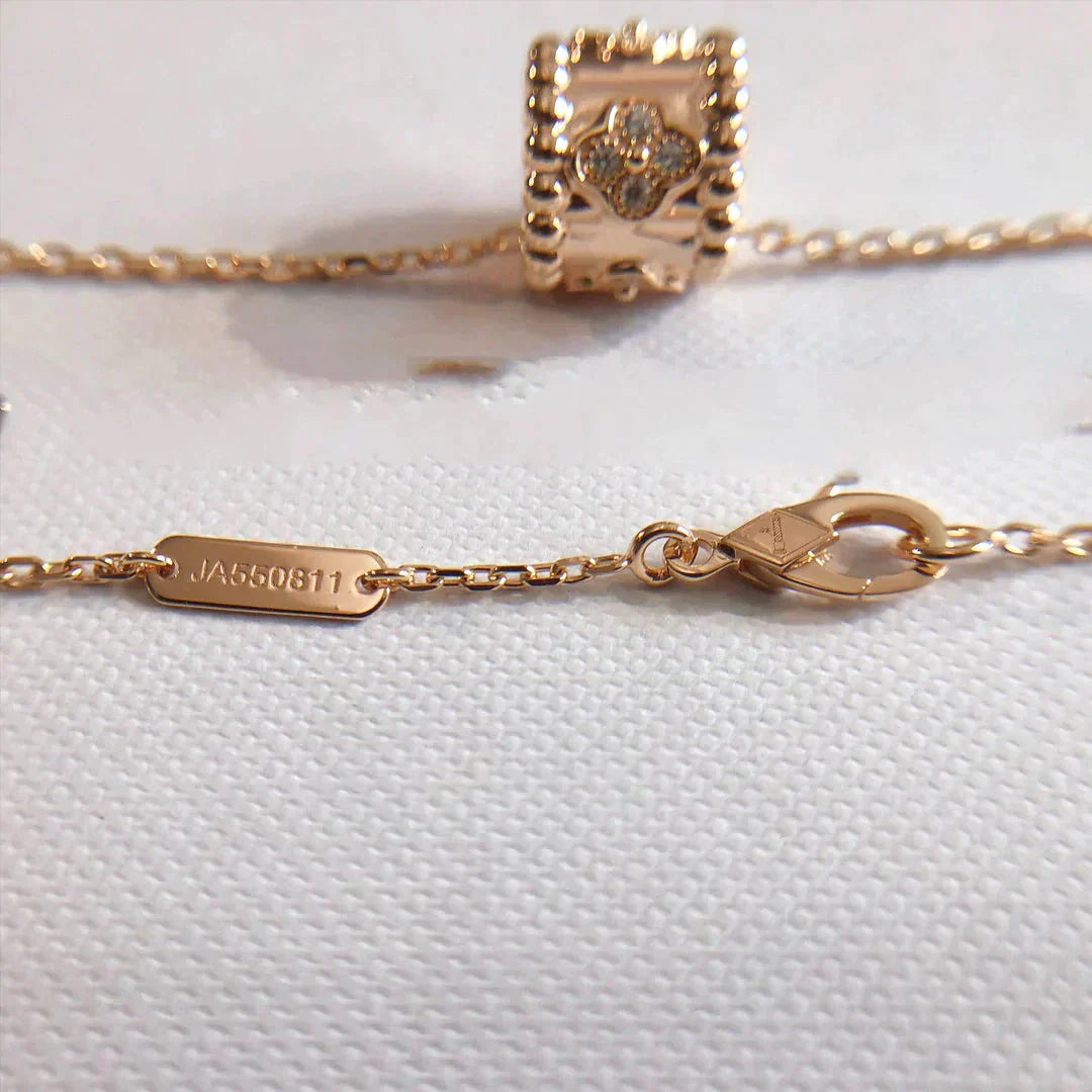[Vellora-Opalyn]PERLEE PEDANT NECKLACE GOLD / ROSE GOLD