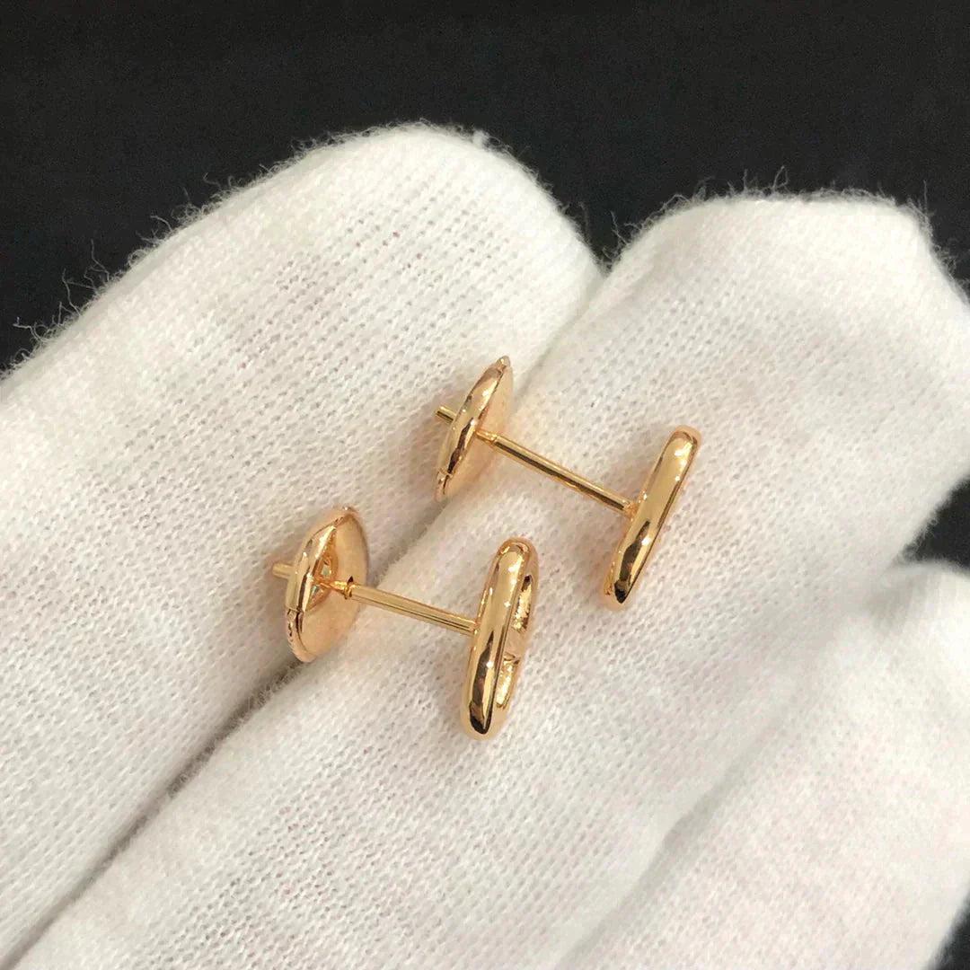 [Vellora-Opalyn]CHAINE SMALL EARRINGS GOLD AND SILVER