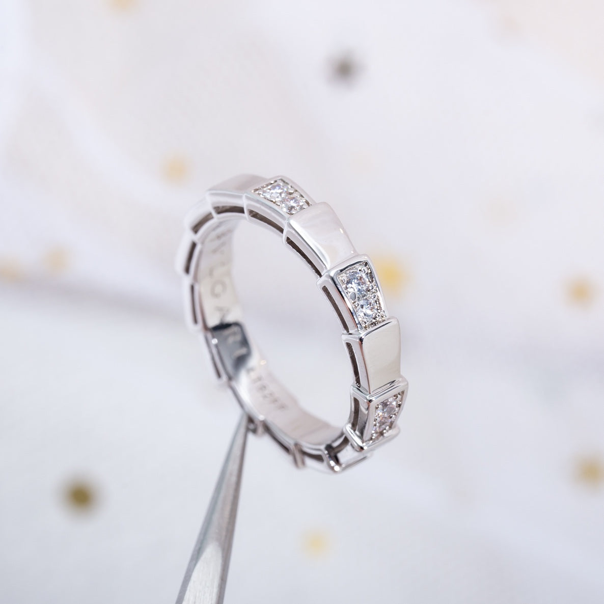 [Vellora-Opalyn]SERPENTI RING SILVER  3MM