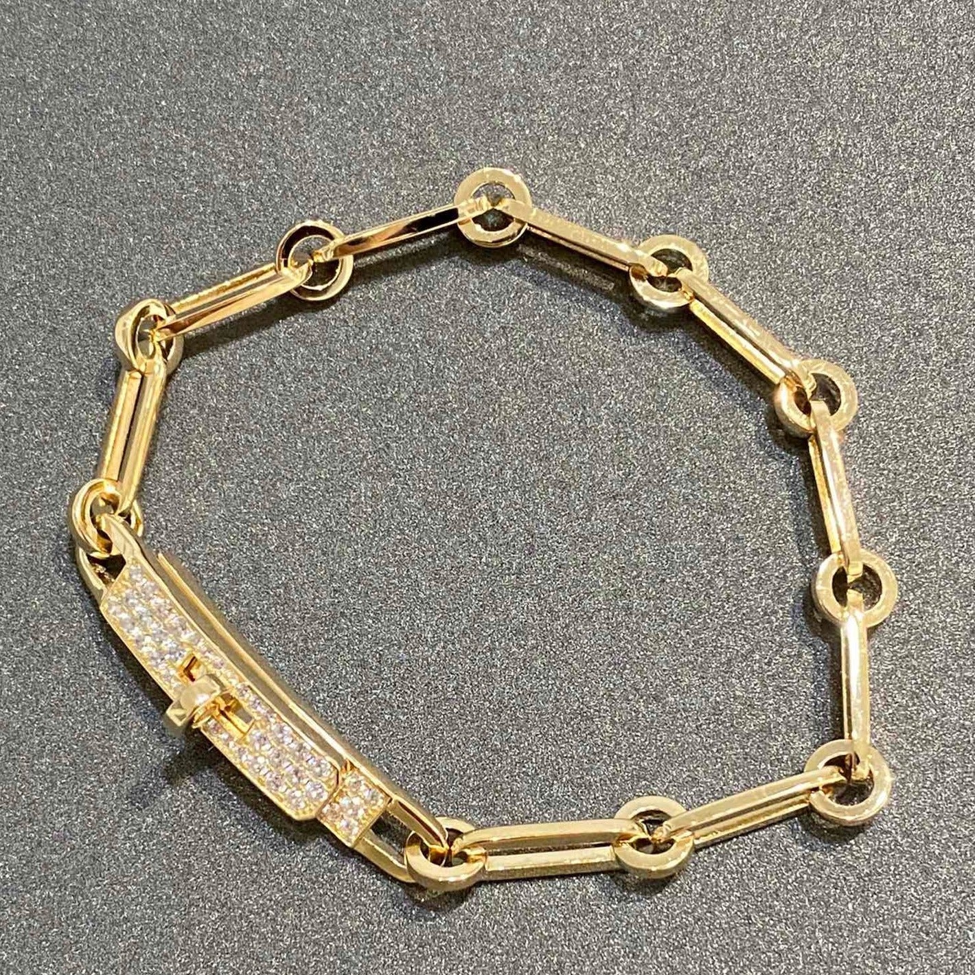 [Vellora-Opalyn]CHAINE BRACELET SMALL MODEL DIAMOND