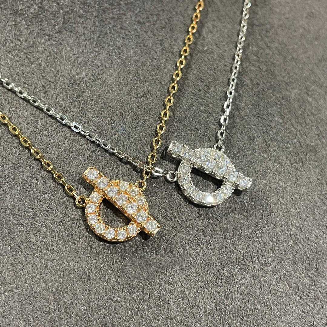 [Vellora-Opalyn]ECHAPEE NECKLACE DIAMOND