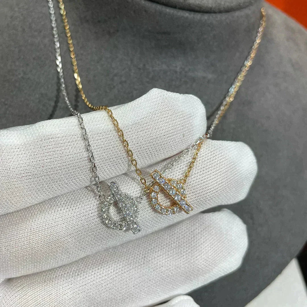 [Vellora-Opalyn]ECHAPEE NECKLACE DIAMOND