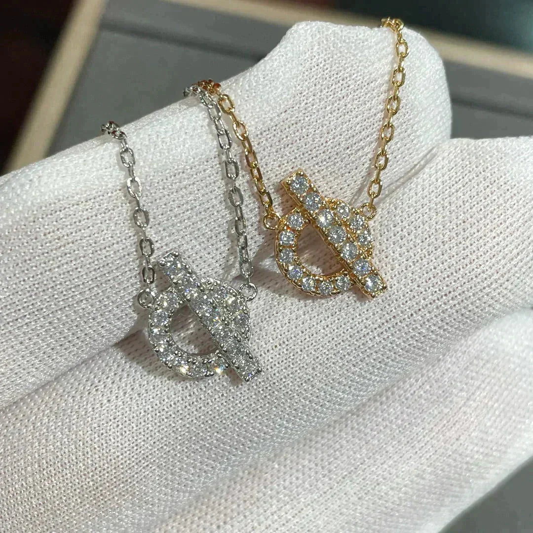 [Vellora-Opalyn]ECHAPEE NECKLACE DIAMOND