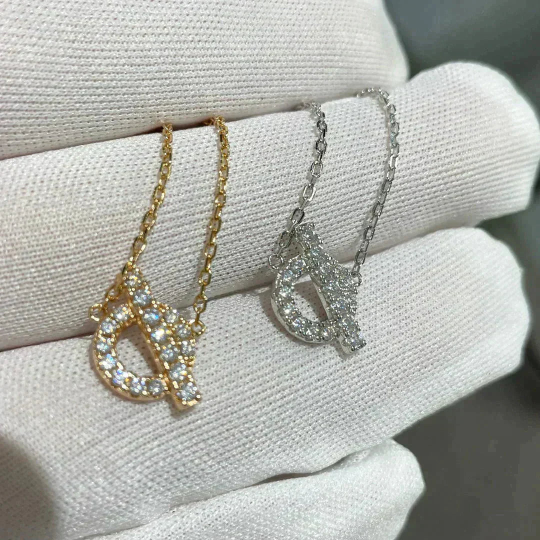 [Vellora-Opalyn]ECHAPEE NECKLACE DIAMOND