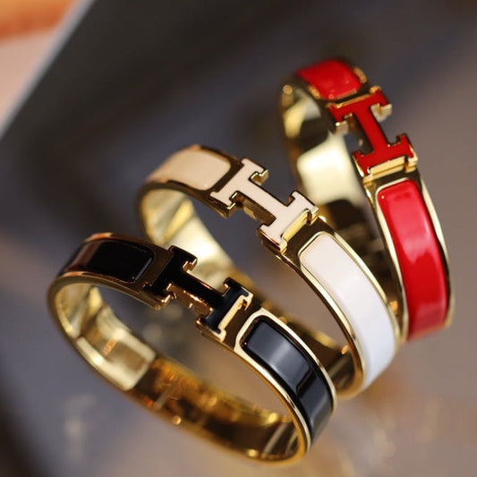 [Vellora-Opalyn]H BRACELET 12MM GOLD