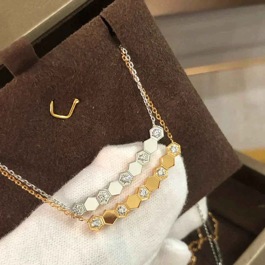 [Vellora-Opalyn]BEE LOVE NECKLACE DIAMOND