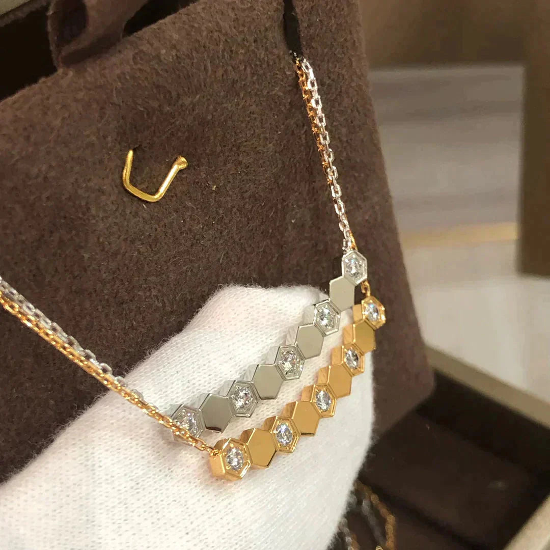 [Vellora-Opalyn]BEE LOVE NECKLACE DIAMOND