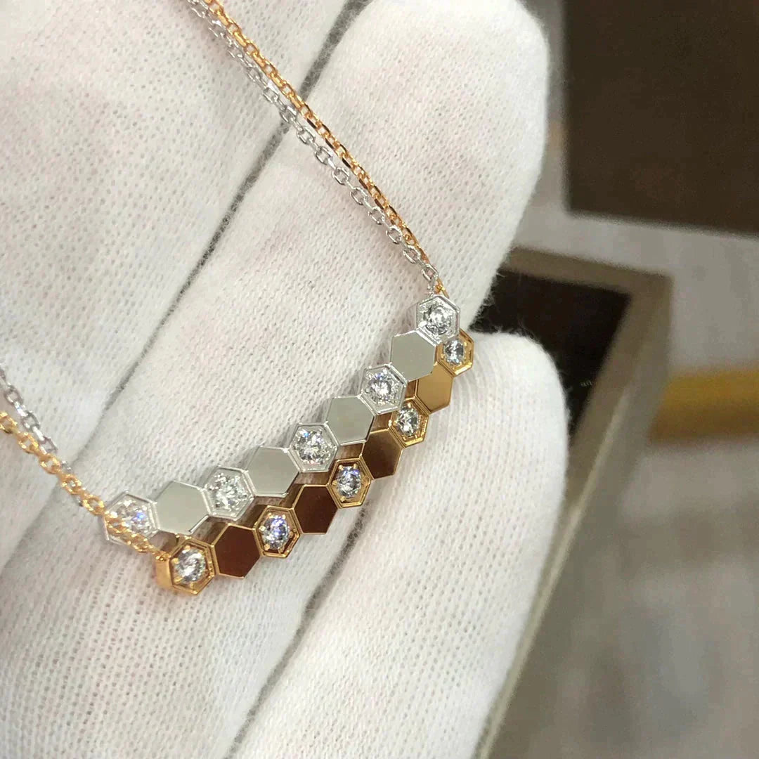 [Vellora-Opalyn]BEE LOVE NECKLACE DIAMOND