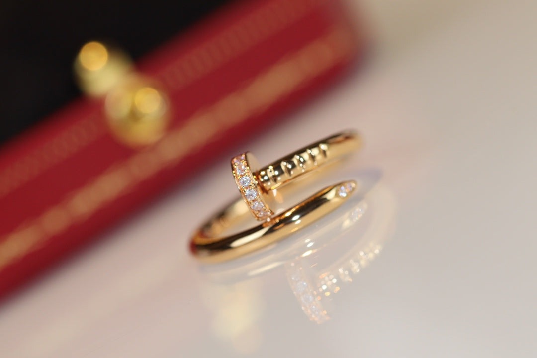 [Vellora-Opalyn]JUSTE RING 2.65MM GOLD DIAMOND