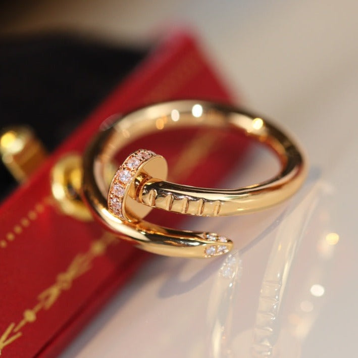 [Vellora-Opalyn]JUSTE RING 2.65MM GOLD DIAMOND