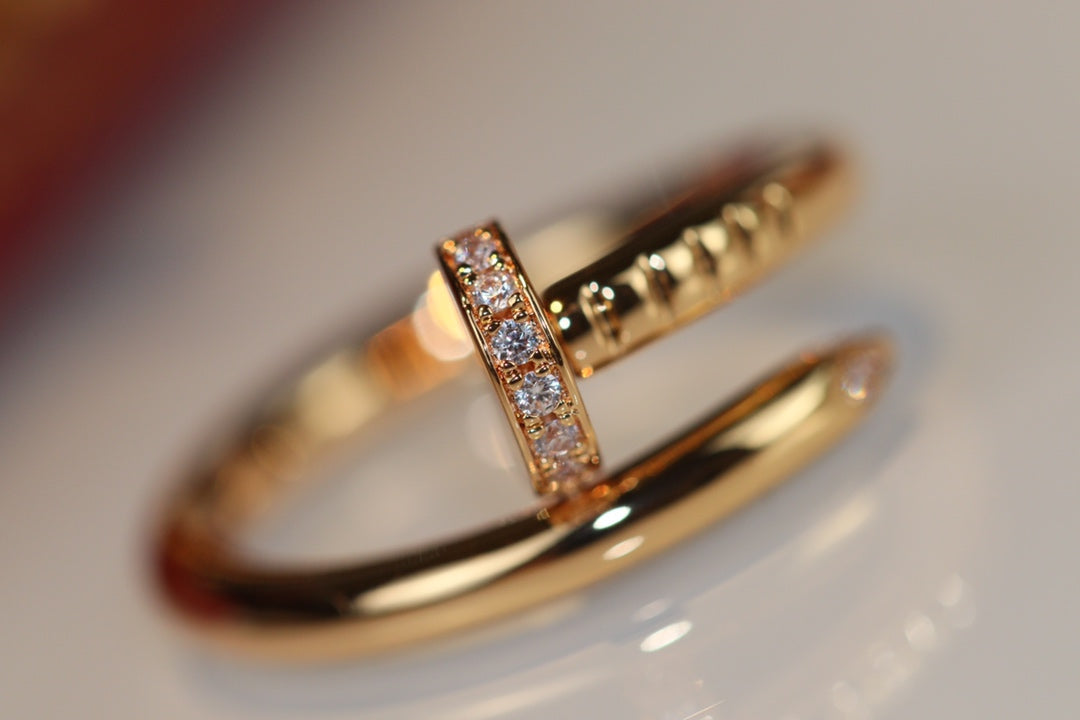 [Vellora-Opalyn]JUSTE RING 2.65MM GOLD DIAMOND