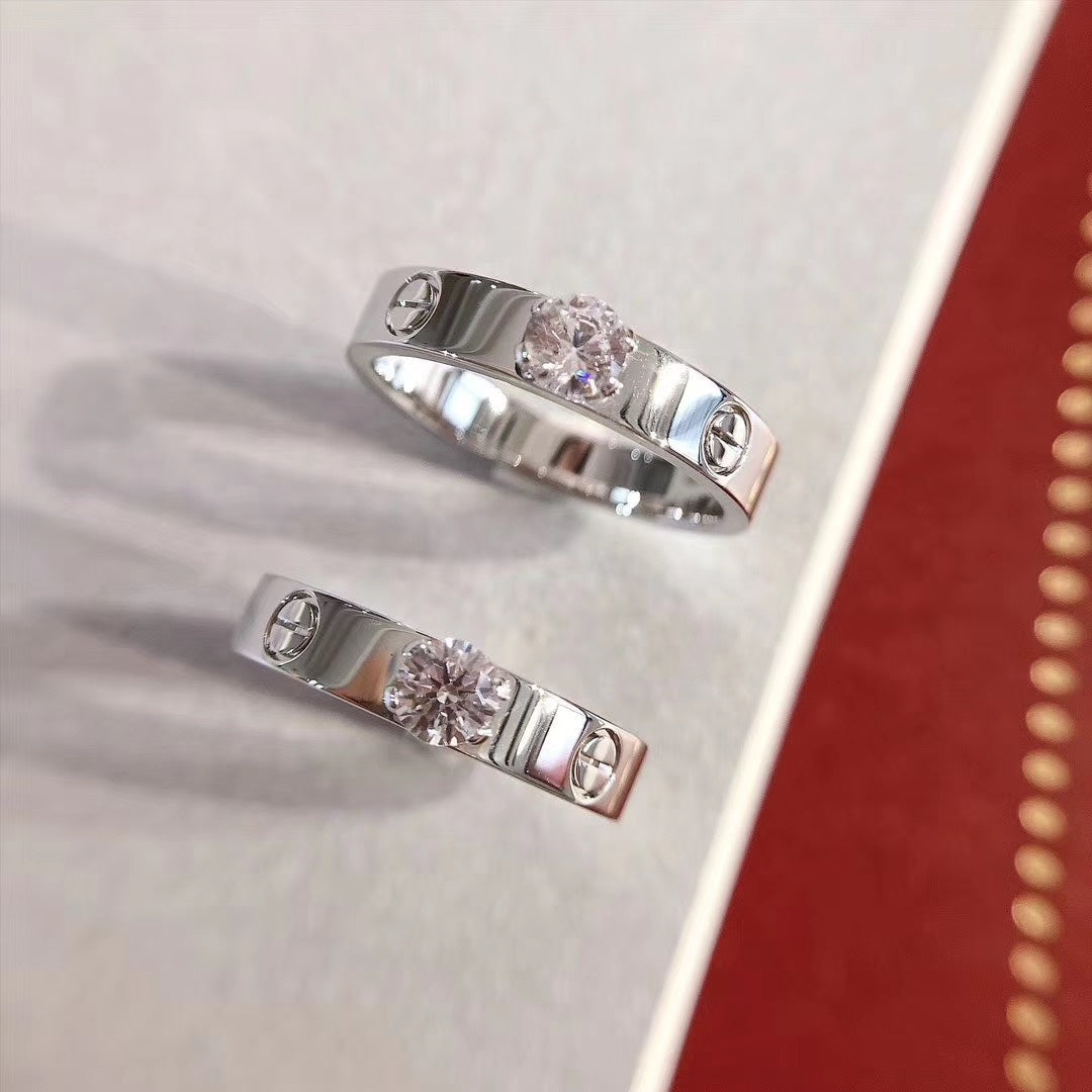 [Vellora-Opalyn]LOVE RING 3.6MM 1 BIG DIAMOND