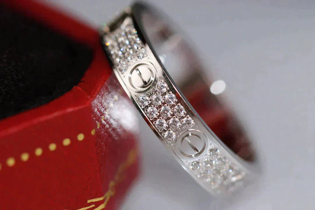 [Vellora-Opalyn]LOVE RING 3.6MM DIAMOND PAVED