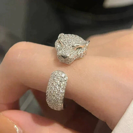[Vellora-Opalyn]PANTHERE 5.5MM ALL DIAMOND RING