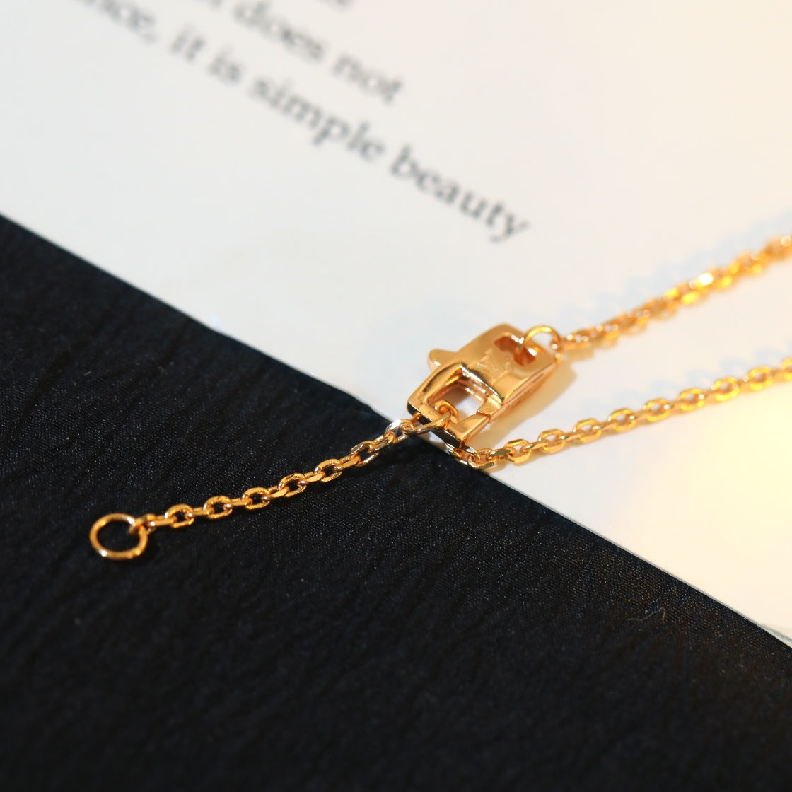 [Vellora-Opalyn]STAR AND SUN DIAMOND PINK GOLD NECKLACE