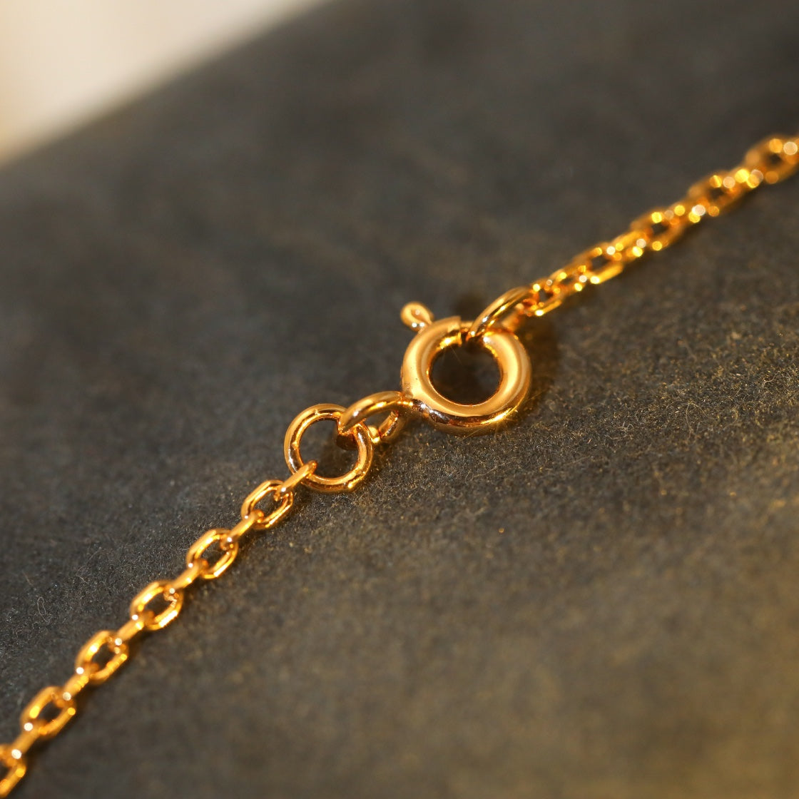 [Vellora-Opalyn]SUN PEDANT PINK GOLD 1 DIAMOND NECKLACE