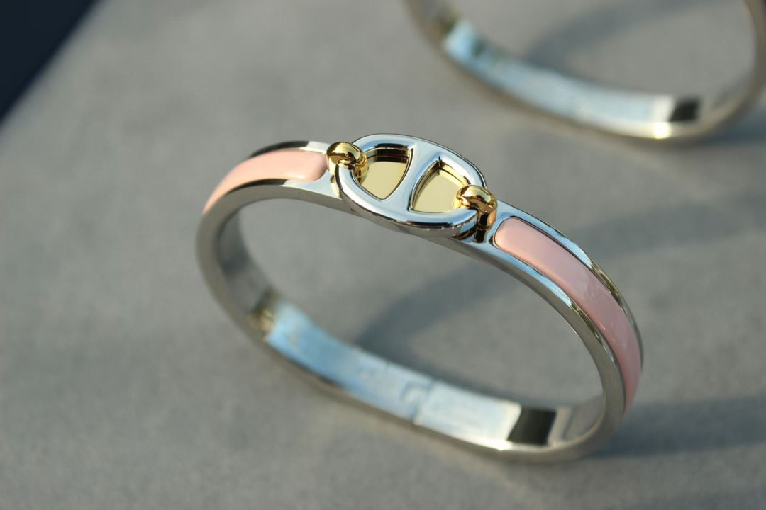 [Vellora-Opalyn]CLIC CHAINE SILVER BRACELET