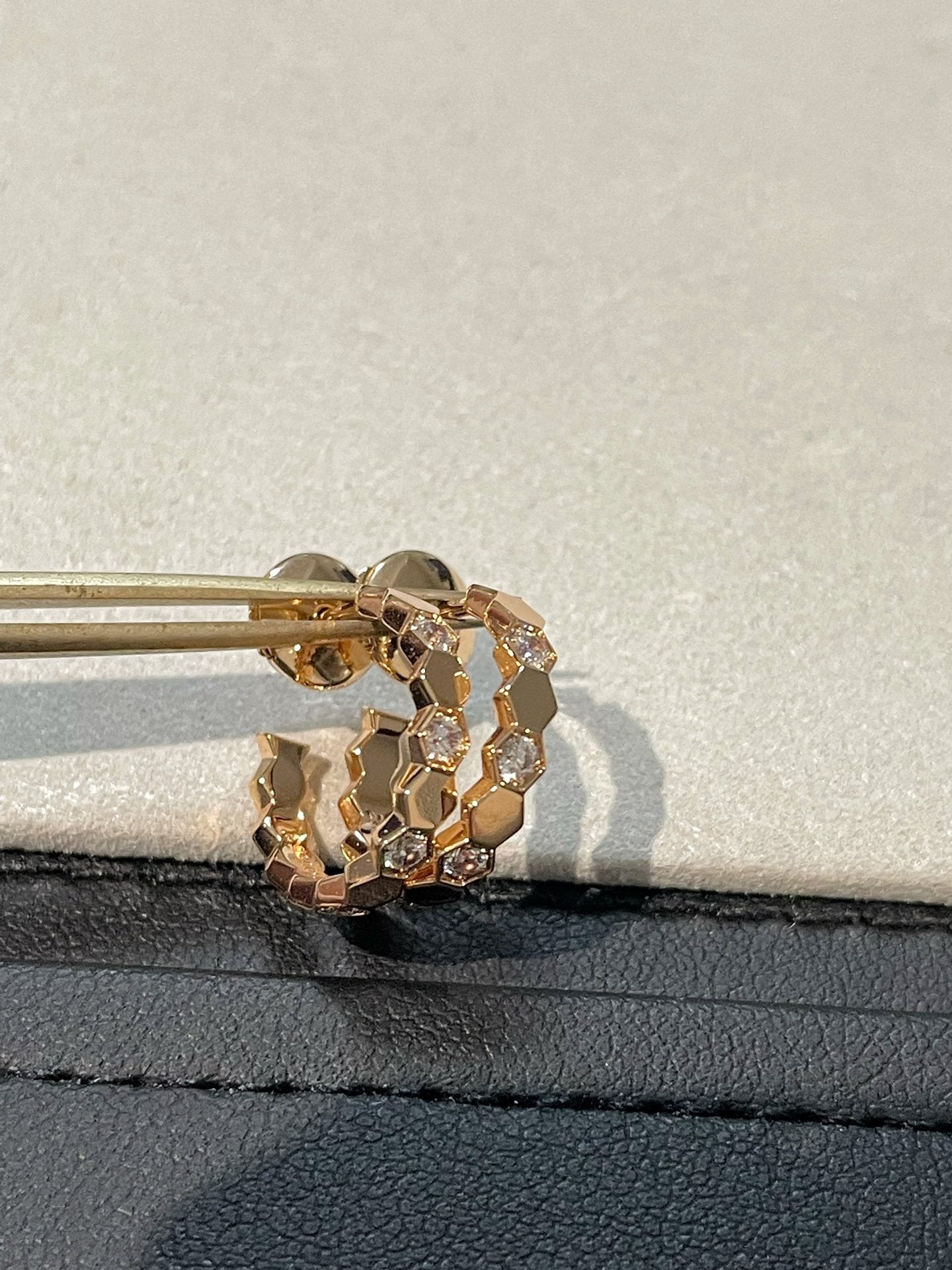 [Vellora-Opalyn]Hollow Design Four-Leaf Clover Flower Shape Ring