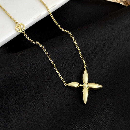 [Vellora-Opalyn]LOUISETTE GOLD NECKLACE
