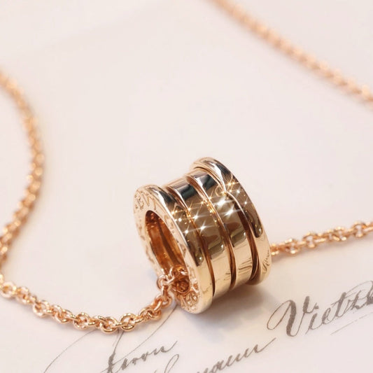 [Vellora-Opalyn]ZERO 1 PINK GOLD NECKLACE