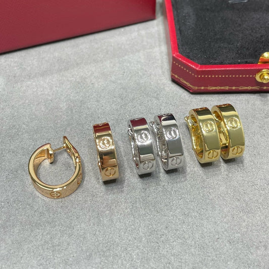 [Vellora-Opalyn]LOVE 5.5MM EARRINGS