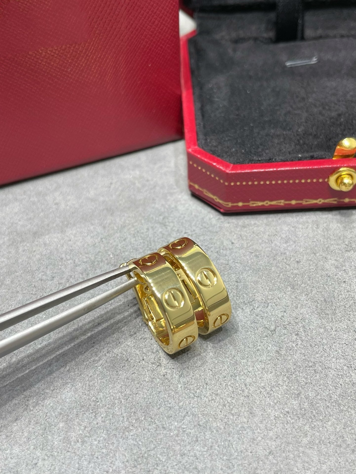 [Vellora-Opalyn]LOVE 5.5MM EARRINGS