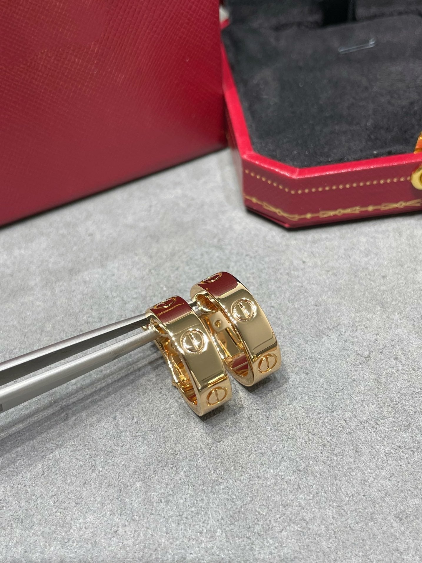 [Vellora-Opalyn]LOVE 5.5MM EARRINGS