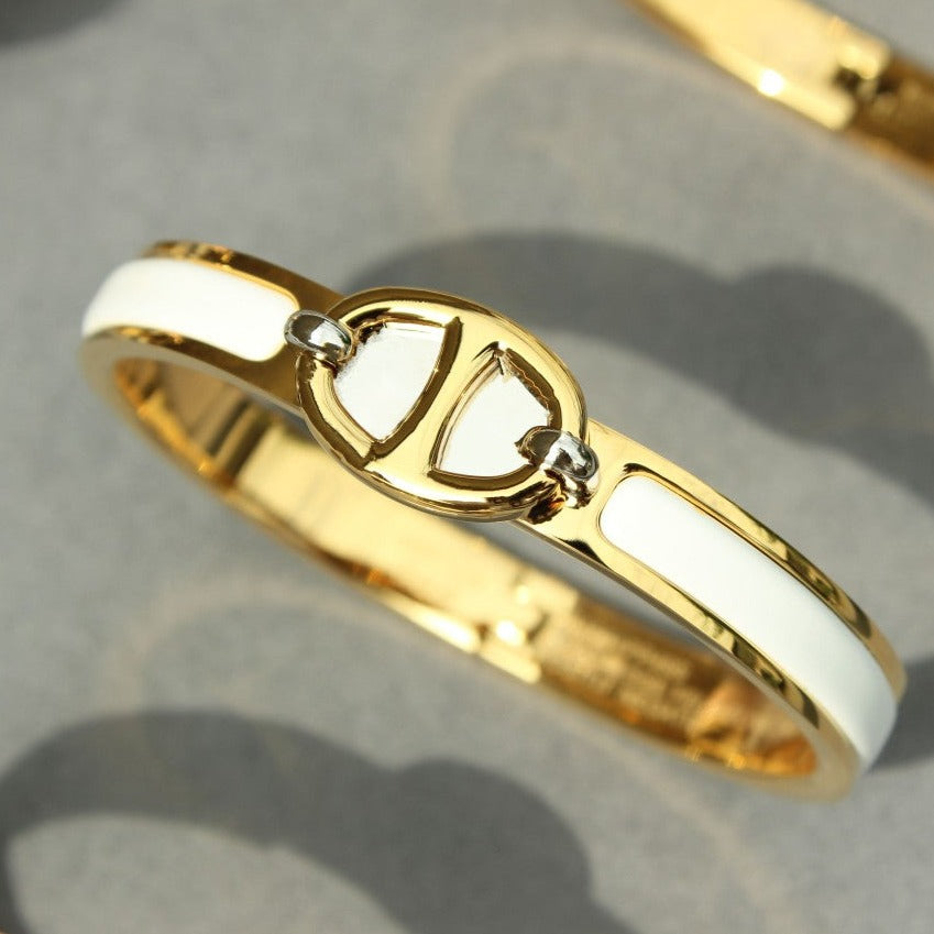 [Vellora-Opalyn]CLIC CHAINE GOLD BRACELET