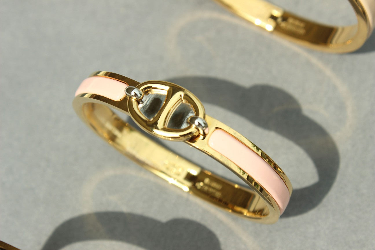 [Vellora-Opalyn]CLIC CHAINE GOLD BRACELET