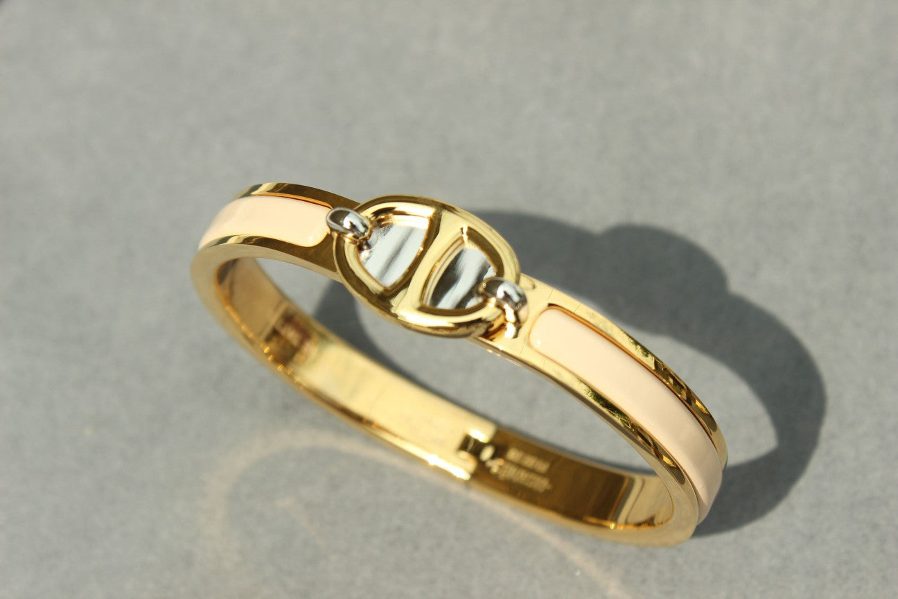 [Vellora-Opalyn]CLIC CHAINE GOLD BRACELET