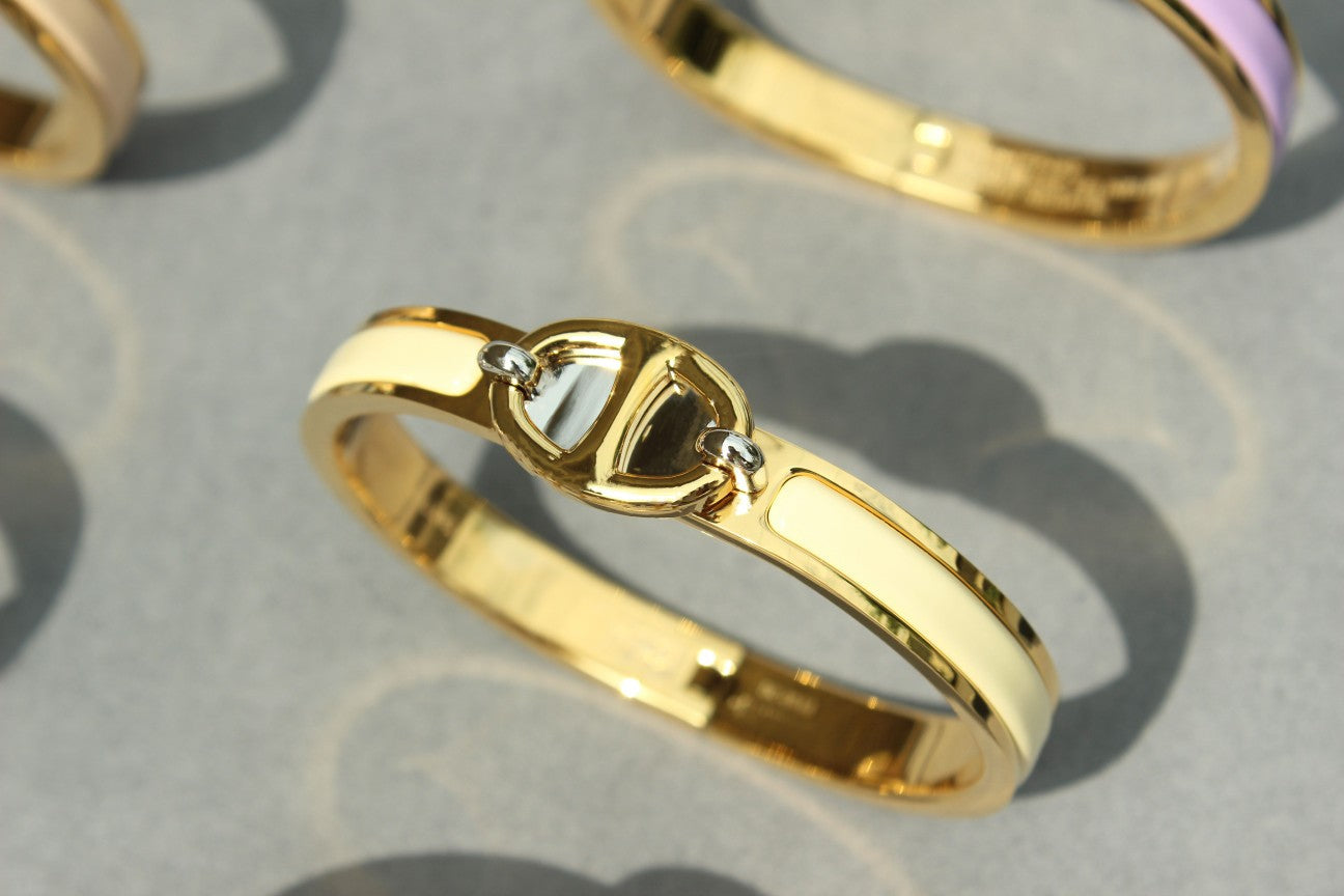 [Vellora-Opalyn]CLIC CHAINE GOLD BRACELET