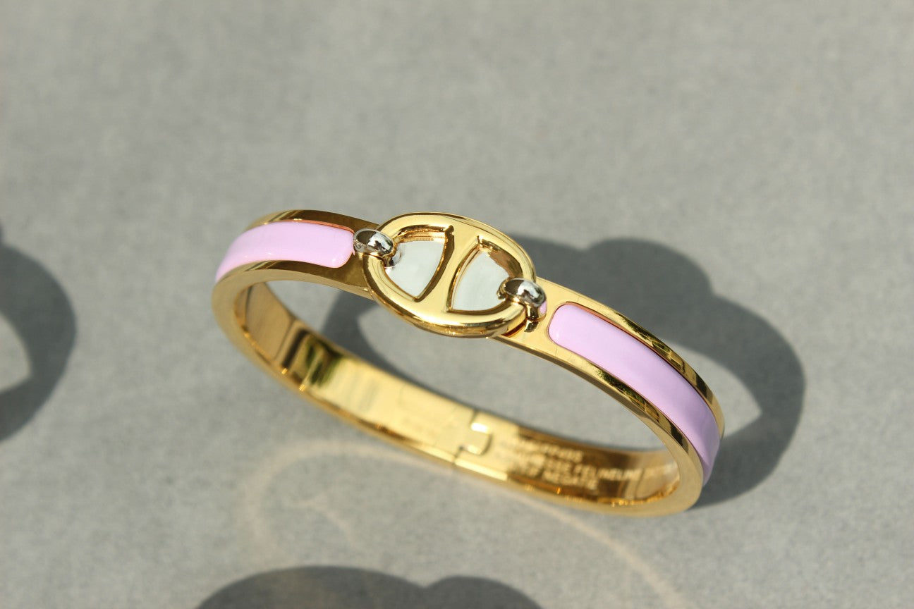 [Vellora-Opalyn]CLIC CHAINE GOLD BRACELET