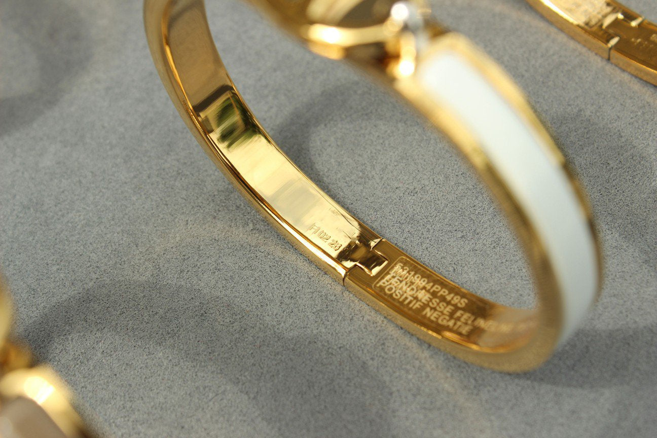 [Vellora-Opalyn]CLIC CHAINE GOLD BRACELET