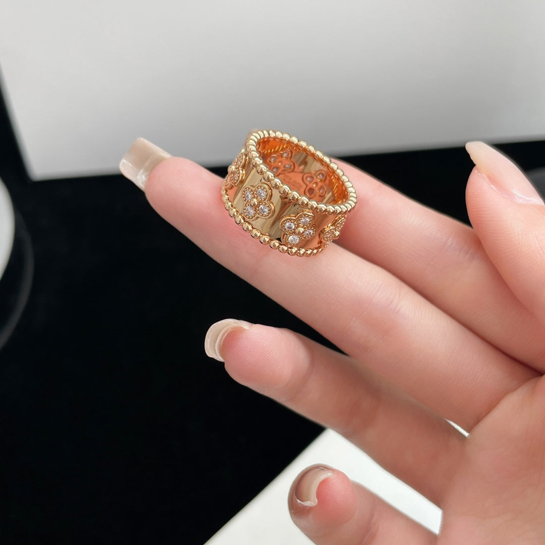 [Vellora-Opalyn]PERLEE DIAMOND LARGE RING